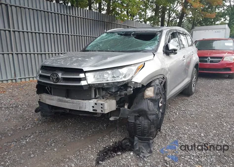 2019 Toyota Highlander Xle from USA, damaged, VIN 5TDJZRFHXKS937210
